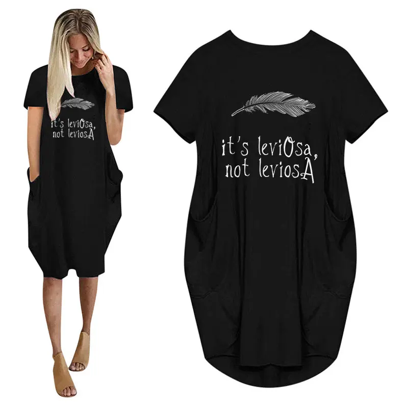 Summer New Fashion Funny Feather Graphic Women With Pocket Ladies O Neck Top Female Harajuku Style Casual T Shirt Dress
Summer New Fashion Funny Feather Graphic Women With Pocket Ladies O Neck Top Female Harajuku Style Casual T Shirt Dress