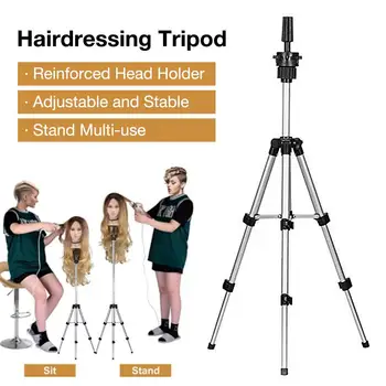 Adjustable Tripod Stand Holder Mannequin Head Tripod Hairdressing Training Head Holder Hair Wig Stand Tool
Adjustable Tripod Stand Holder Mannequin Head Tripod Hairdressing Training Head Holder Hair Wig Stand Tool