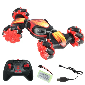 2.4GHz 4WD RC Stunt Car Off Road Car With Light Deformable Car Gesture Sensor Watch Kids Gifts RC Toys Racing Car Electric Toys
2.4GHz 4WD RC Stunt Car Off Road Car With Light Deformable Car Gesture Sensor Watch Kids Gifts RC Toys Racing Car Electric Toys