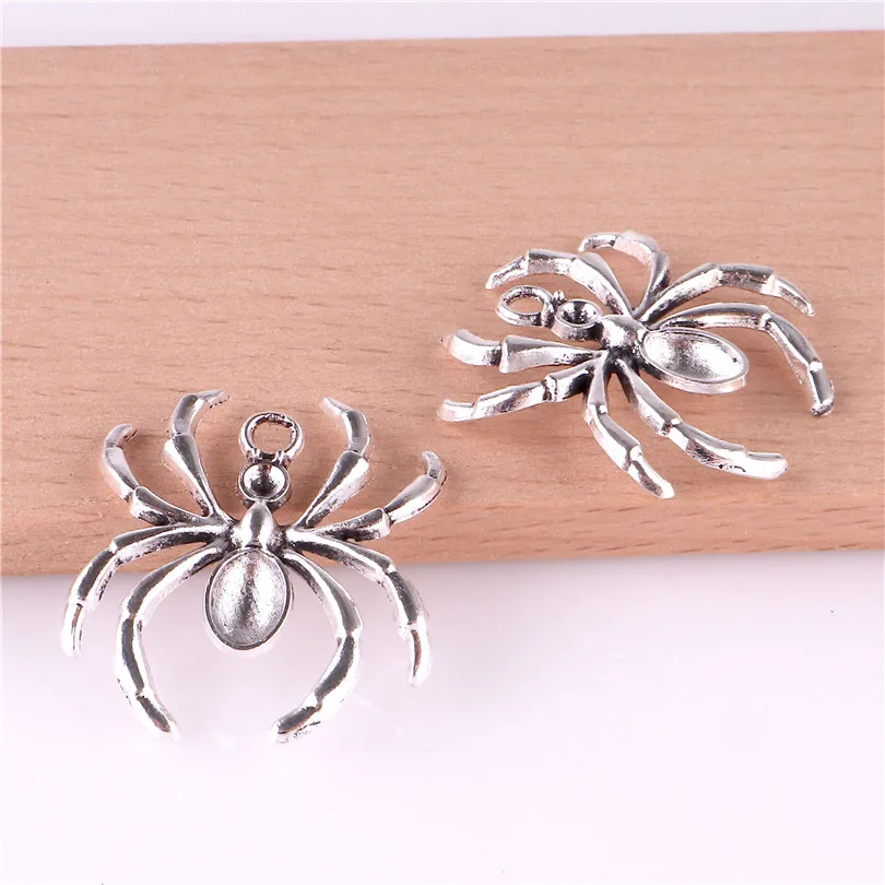 20pcs Halloween Charms Gothic Spider Charms Pendant Craft Supplies Pendants For DIY Craft Making Antique Silver 23290 
20pcs Halloween Charms Gothic Spider Charms Pendant Craft Supplies Pendants For DIY Craft Making Antique Silver 23290