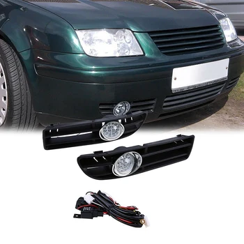 Car LED Foglamp Front Grille For-VW Bora Jetta MK4 1999-2007 1 Pair 
Car LED Foglamp Front Grille For-VW Bora Jetta MK4 1999-2007 1 Pair