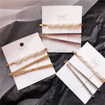 3pcs Korea Fashion Gradient Hair Clip Barrettes for Women Girls elegance Rhinestone hair clips Hairpins Hair Accessories set 
3pcs Korea Fashion Gradient Hair Clip Barrettes for Women Girls elegance Rhinestone hair clips Hairpins Hair Accessories set