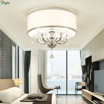 Modern Crystal Led Ceiling Lights Dining Room Led Ceiling Light Led Ceiling Lamp Fixtures Chrome Metal Living Room Round Fabric
Modern Crystal Led Ceiling Lights Dining Room Led Ceiling Light Led Ceiling Lamp Fixtures Chrome Metal Living Room Round Fabric