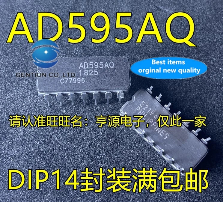 1 шт., чип датчика температуры ноги AD595AQ AD595 DIP14, 100% новый и оригинальный
1 шт., чип датчика температуры ноги AD595AQ AD595 DIP14, 100% новый и оригинальный