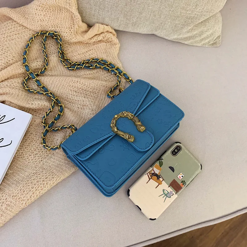 Western Style WOMEN'S Bag Ins2019 Autumn And Winter New Style Korean-style Cartoon Cute Printed Square Sling Bag Chain Crossbody
Western Style WOMEN'S Bag Ins2019 Autumn And Winter New Style Korean-style Cartoon Cute Printed Square Sling Bag Chain Crossbody