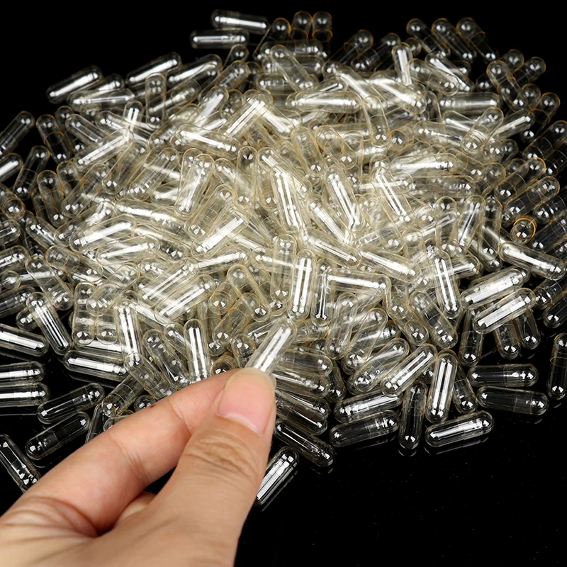 Фото 100 шт. прозрачные пустые капсулы для лекарственных капсул | Красота и здоровье