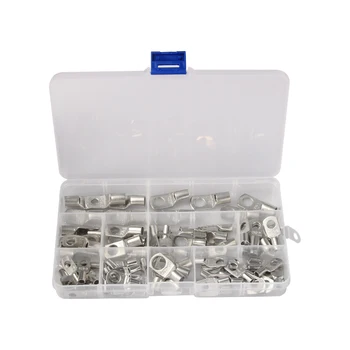 85Pcs SC Terminal Cable Lugs Battery Terminals Set Electric Wire Cable Bare Crimped Soldered Connectors Assorted Kit
85Pcs SC Terminal Cable Lugs Battery Terminals Set Electric Wire Cable Bare Crimped Soldered Connectors Assorted Kit