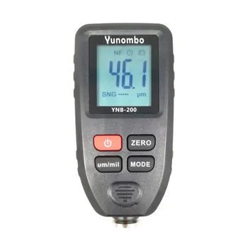 Yunombo Digital Display Auto Car Paint Thickness Meter Film Thickness Tester Coating Thickness Gauge with English Russian Manual
Yunombo Digital Display Auto Car Paint Thickness Meter Film Thickness Tester Coating Thickness Gauge with English Russian Manual