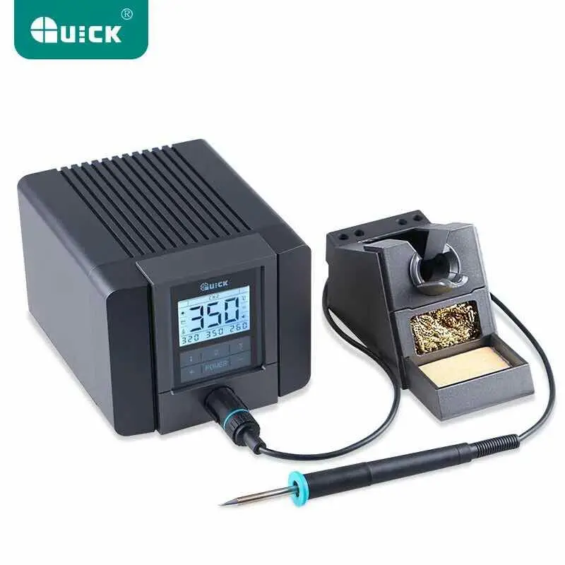 QUICK TS1200A Intelligent Hot Air Rework Station For Phone PCB Soldering Repair
QUICK TS1200A Intelligent Hot Air Rework Station For Phone PCB Soldering Repair