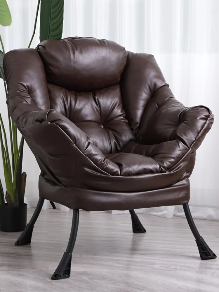 Lazy Chair Modern Simple Single Sofa Chair Bedroom Balcony Leisure Computer Chair European Leather Sofa Cortex
Lazy Chair Modern Simple Single Sofa Chair Bedroom Balcony Leisure Computer Chair European Leather Sofa Cortex