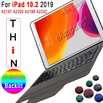 Backlit Keyboard Case for Apple iPad 10.2 2019 7 7th Gen Generation A2197 A2200 A2198 A2232 Case Cover Funda with Pencil Holder
Backlit Keyboard Case for Apple iPad 10.2 2019 7 7th Gen Generation A2197 A2200 A2198 A2232 Case Cover Funda with Pencil Holder