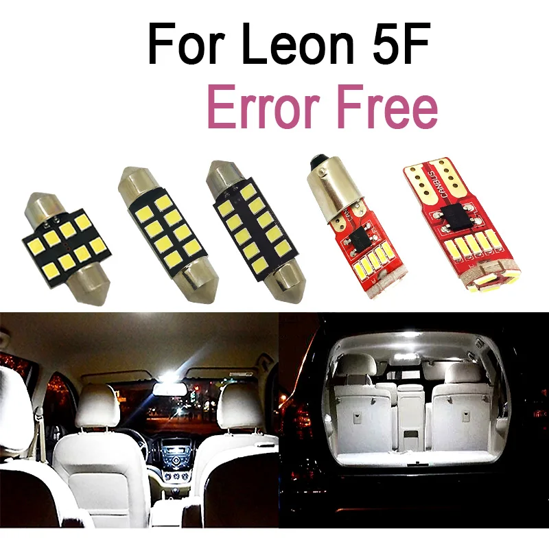 13pc X 100% Canbus Error Free LED interior reading dome lights bulb kit for Seat for Leon MK3 5F 5F1 5F5 5F8 (2013-2018)
13pc X 100% Canbus Error Free LED interior reading dome lights bulb kit for Seat for Leon MK3 5F 5F1 5F5 5F8 (2013-2018)