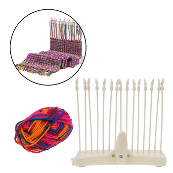 Multi-Craft Weaving Loom Arts & Crafts Project Develops Creativity Weaving Frame Loom with Stand for Beginners Kids
Multi-Craft Weaving Loom Arts & Crafts Project Develops Creativity Weaving Frame Loom with Stand for Beginners Kids