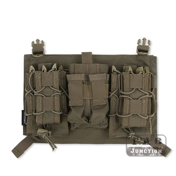Emerson RANGER GREEN Assaulter Molle Panel Tactical Vest Front Panel For LBX-4019 / 4020 Armatus Plate Carrier W/ Magazine Pouch
Emerson RANGER GREEN Assaulter Molle Panel Tactical Vest Front Panel For LBX-4019 / 4020 Armatus Plate Carrier W/ Magazine Pouch