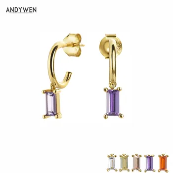 ANDYWEN 925 Sterling Silver Pure Mini Hoops Gold Circle Earring 2020 New Design Luxury Crystal No Clips Women Jewelry
ANDYWEN 925 Sterling Silver Pure Mini Hoops Gold Circle Earring 2020 New Design Luxury Crystal No Clips Women Jewelry