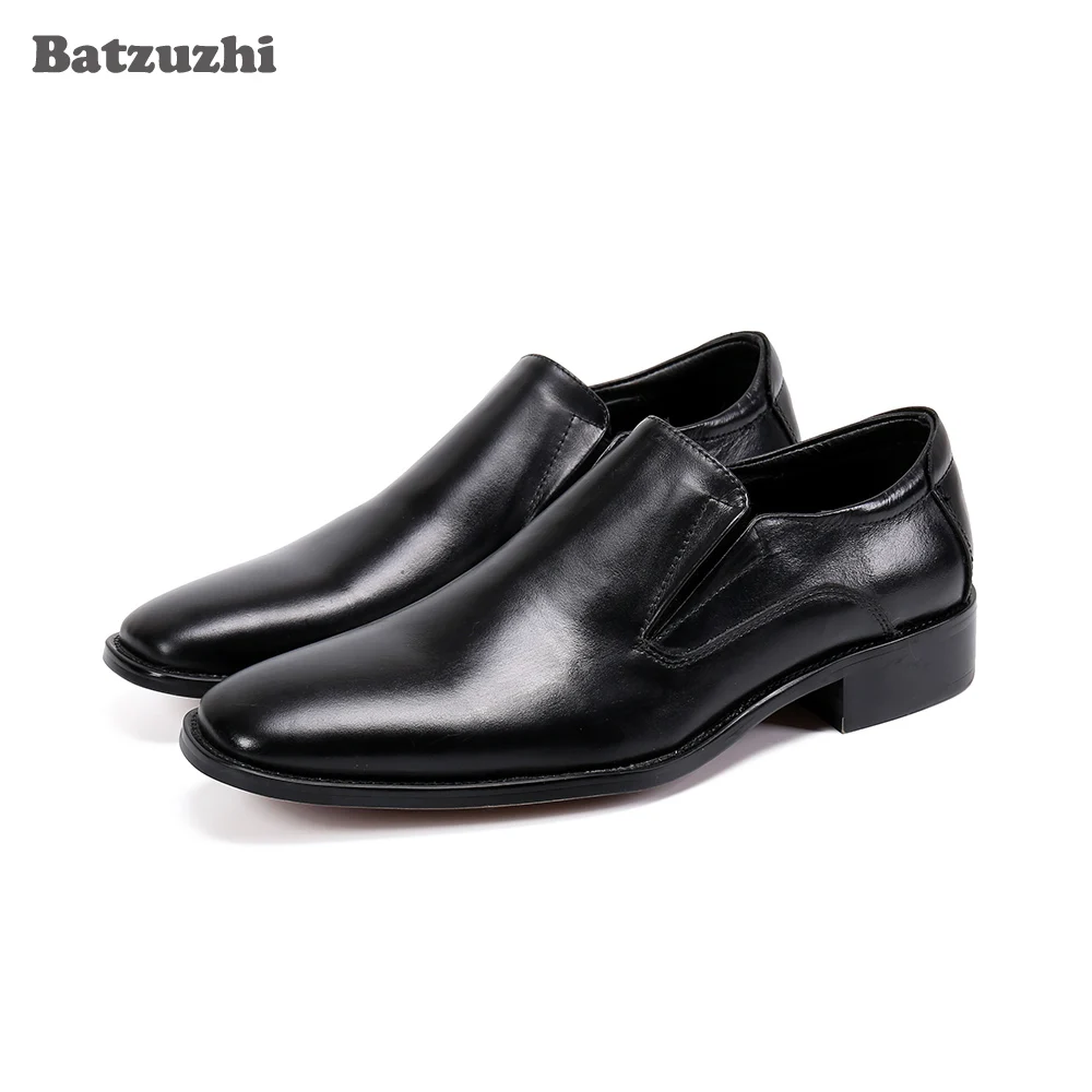 Туфли Batzuzhi мужские кожаные деловые, натуральная кожа, без застежки, классические, большие размеры 38-46, черные
Туфли Batzuzhi мужские кожаные деловые, натуральная кожа, без застежки, классические, большие размеры 38-46, черные