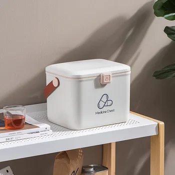 Medicine Box Portable Storage Pill Box Household Medicine Classification Size Simple Medicine Box
Medicine Box Portable Storage Pill Box Household Medicine Classification Size Simple Medicine Box