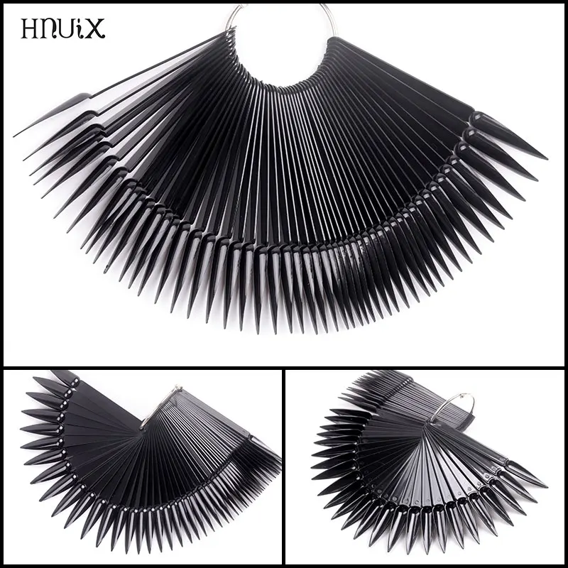 HNUIX 50 pieces color card fake nail tips fan Transparent white fake nail tips manicure Nail Art practice display design tools
HNUIX 50 pieces color card fake nail tips fan Transparent white fake nail tips manicure Nail Art practice display design tools