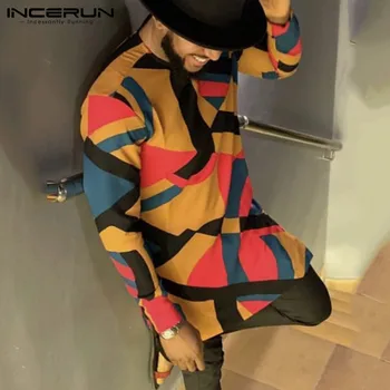 INCERUN African Dashiki Printed Shirt Men Casual Long Sleeve Loose Long Tops Fashion Retro Round Neck Shirts Men African Clothes 
INCERUN African Dashiki Printed Shirt Men Casual Long Sleeve Loose Long Tops Fashion Retro Round Neck Shirts Men African Clothes