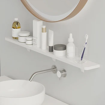92.5*11cm Bathroom Storage Rack Holder Wall Mounted Cosmetic Toothbrush Toothpaste Shelves Racks Assemble Display Stand
92.5*11cm Bathroom Storage Rack Holder Wall Mounted Cosmetic Toothbrush Toothpaste Shelves Racks Assemble Display Stand