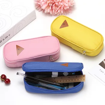 Candy-colored Large Capacity Pencil Cases Bags Creative Canvas Fabric Zipper Pen Box Pouch Case School Office Stationary Supply
Candy-colored Large Capacity Pencil Cases Bags Creative Canvas Fabric Zipper Pen Box Pouch Case School Office Stationary Supply