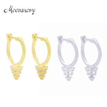 Moonmory Fine Jewelry 925 Sterling Silver Huggies Mini Hoops Earring For Women Gold Plated zirconia Spike Hoop Earring Christmas
Moonmory Fine Jewelry 925 Sterling Silver Huggies Mini Hoops Earring For Women Gold Plated zirconia Spike Hoop Earring Christmas