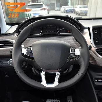 Zeratul 3Pcs/Set Car Steering Wheel Buttons Panel Decoration Cover Trim Sticker for Peugeot 2008 2014 - 2019 Accessories
Zeratul 3Pcs/Set Car Steering Wheel Buttons Panel Decoration Cover Trim Sticker for Peugeot 2008 2014 - 2019 Accessories