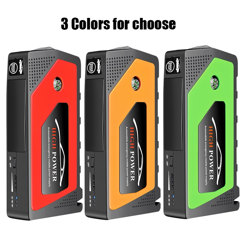 Car Jump Starter Portable 12V USB Car Jump Starter Power Bank Battery Charger Starting Device Three Color To Choose
Car Jump Starter Portable 12V USB Car Jump Starter Power Bank Battery Charger Starting Device Three Color To Choose
