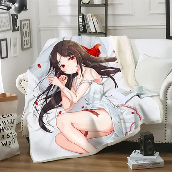 CLOOCL Anime Kaguya Sama Love Is War Fluffy Blanket 3D Print Winter Warm Plush Blanket Bed Decorative Sofa Two-layer Soft Quilt
CLOOCL Anime Kaguya Sama Love Is War Fluffy Blanket 3D Print Winter Warm Plush Blanket Bed Decorative Sofa Two-layer Soft Quilt