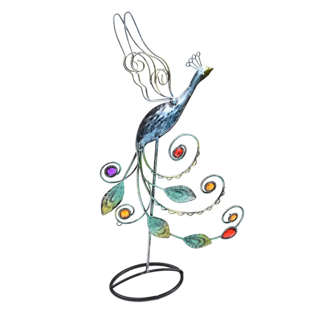 Creative Flying Peacock Design Jewelry Display Rack Peacock Design Colorful Earring Stand Rack Jewelry Packaging
Creative Flying Peacock Design Jewelry Display Rack Peacock Design Colorful Earring Stand Rack Jewelry Packaging