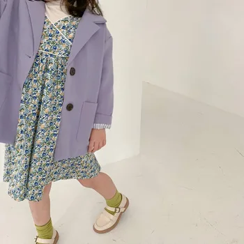 Autumn Korean New Children Girls Blazer Jackets Fashion Blazer Coats for Toddler Girls Kids Casual Wild Jackets Toddler Outwear
Autumn Korean New Children Girls Blazer Jackets Fashion Blazer Coats for Toddler Girls Kids Casual Wild Jackets Toddler Outwear