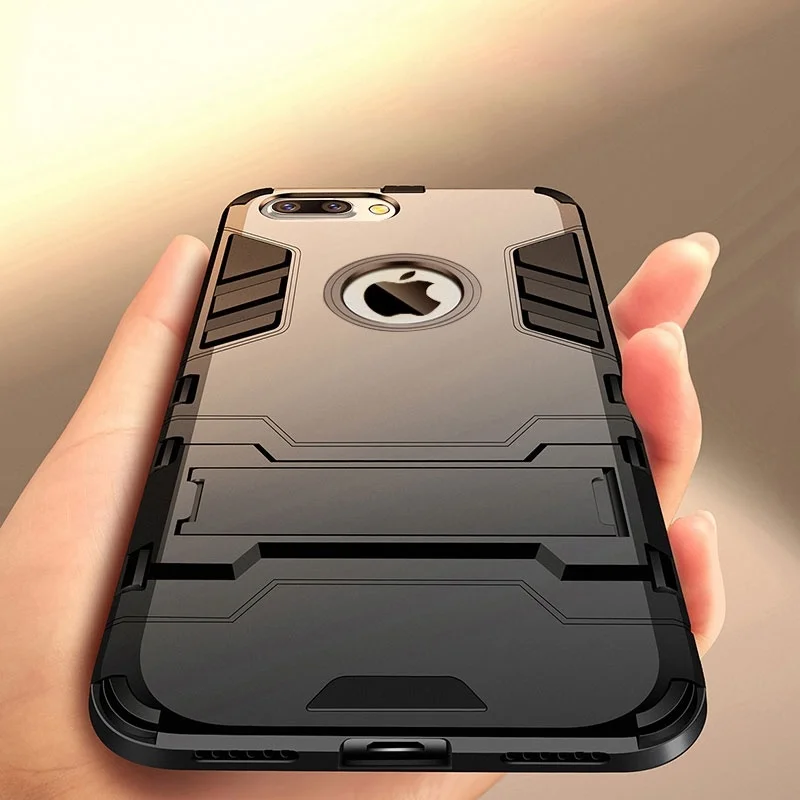 Luxury mecha case For iPhone 11 Pro X XR XS Max 7 8 6 6s Plus Hybrid TPU+ hard PC shock-proof mobile phone bracket back cover
Luxury mecha case For iPhone 11 Pro X XR XS Max 7 8 6 6s Plus Hybrid TPU+ hard PC shock-proof mobile phone bracket back cover