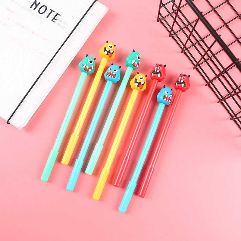 Lovely Funny Evil Gel Pen Cute Little Monster Pen for School Kids Writing Stationery 40pcs/lot
Lovely Funny Evil Gel Pen Cute Little Monster Pen for School Kids Writing Stationery 40pcs/lot