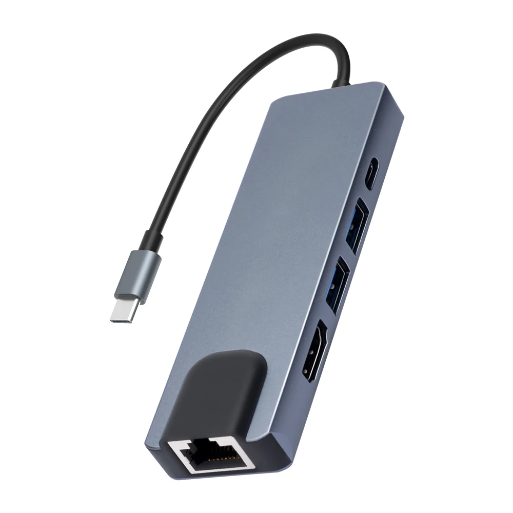 Многофункциональный адаптер USB 3,0 PD hdtv, кабель интерфейса для быстрой сети, совместимый с HDMI-интерфейсом, Тип C-фото
Многофункциональный адаптер USB 3,0 PD hdtv, кабель интерфейса для быстрой сети, совместимый с HDMI-интерфейсом, Тип C-фото