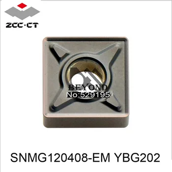 ZCC Original SNMG120404-EM YBG202 SNMG 120408 Carbide Inserts Lathe Cutter Tools CNC Turning Tool holder porta cuchillas torno
ZCC Original SNMG120404-EM YBG202 SNMG 120408 Carbide Inserts Lathe Cutter Tools CNC Turning Tool holder porta cuchillas torno