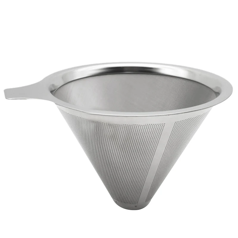 Practical Drip Coffee Filter Reusable Stainless Steel Coffee Filter Durable Coffee Pot Filter Funnel Grid Coffee Tools
Practical Drip Coffee Filter Reusable Stainless Steel Coffee Filter Durable Coffee Pot Filter Funnel Grid Coffee Tools