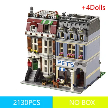 99006 84009 15009 2128PCS Pet Shop Supermarket Sets Model City Street View Building Blocks Large Bricks Toys For Children
99006 84009 15009 2128PCS Pet Shop Supermarket Sets Model City Street View Building Blocks Large Bricks Toys For Children