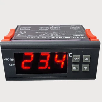 110~220V AC Digital LED Temperature Controller Humidity Temperature Controller Switch Thermostat for Incubator Box
110~220V AC Digital LED Temperature Controller Humidity Temperature Controller Switch Thermostat for Incubator Box