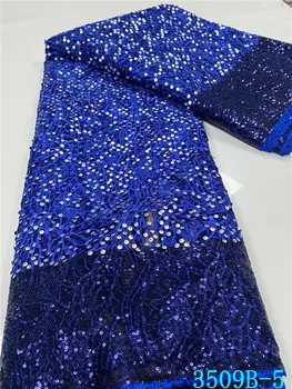 NIAI African Lace Fabrics 2020 High Quality Lace Sequins French Nigerian Net Lace Wedding Fabrics XY3509B-5
NIAI African Lace Fabrics 2020 High Quality Lace Sequins French Nigerian Net Lace Wedding Fabrics XY3509B-5