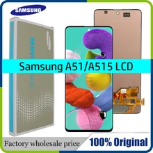 3A+ 100% SUPER AMOLED 6.5'' Display For Samsung Galaxy A51 LCD A515 A515F A515F/DS A515FD Touch Screen with frame Digitizer
3A+ 100% SUPER AMOLED 6.5'' Display For Samsung Galaxy A51 LCD A515 A515F A515F/DS A515FD Touch Screen with frame Digitizer