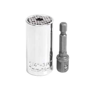 2Pcs 3pcs Magic Spanner Grip Multi Function Universal Ratchet Socket 7-19mm Power Drill Adapter Car Hand Tools Repair Kit
2Pcs 3pcs Magic Spanner Grip Multi Function Universal Ratchet Socket 7-19mm Power Drill Adapter Car Hand Tools Repair Kit