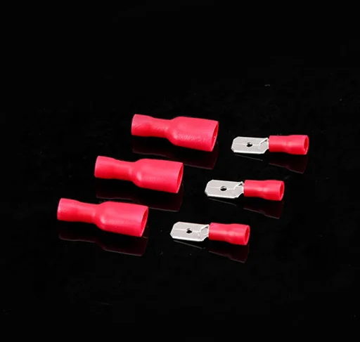 FDFD1.25-250*50 MDD1.25-250*50 50pcs 25setRed Male Female male electric wire connections Crimp Terminal Connectors
FDFD1.25-250*50 MDD1.25-250*50 50pcs 25setRed Male Female male electric wire connections Crimp Terminal Connectors