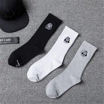 New Socks Men Solid Color Socks Long Skateboard hip hop Sock Meias Star Wars Embroidery Unisex Harajuku Calcetines 
New Socks Men Solid Color Socks Long Skateboard hip hop Sock Meias Star Wars Embroidery Unisex Harajuku Calcetines