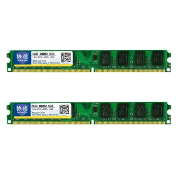 Xiede Desktop Computer Memory Ram Module Ddr2 533 Pc2-4200 240Pin Dimm 53hz For /Amd
Xiede Desktop Computer Memory Ram Module Ddr2 533 Pc2-4200 240Pin Dimm 53hz For /Amd