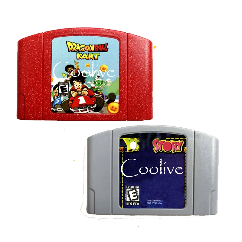 Dragonball Kart Yos Story Video Game Accessories Memory Cartridge Card for 64 Bit Console US NTSC Version
Dragonball Kart Yos Story Video Game Accessories Memory Cartridge Card for 64 Bit Console US NTSC Version