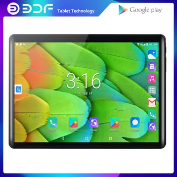 BDF New 10 Inch Tablet Pc Android 4.4 Kids Gift Tablets 1GB RAM 16GB ROM Quad Core WIFI Google Play FM 10.1 Phone Call SIM Card