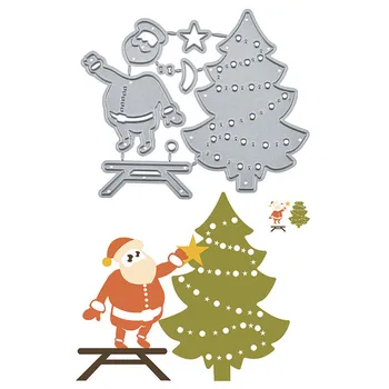 YaMinSanNiO Christmas Dies Santa Claus Metal Cutting Dies New for Card Making Scrapbooking Embossing Cuts Stencil Craft Dies
YaMinSanNiO Christmas Dies Santa Claus Metal Cutting Dies New for Card Making Scrapbooking Embossing Cuts Stencil Craft Dies