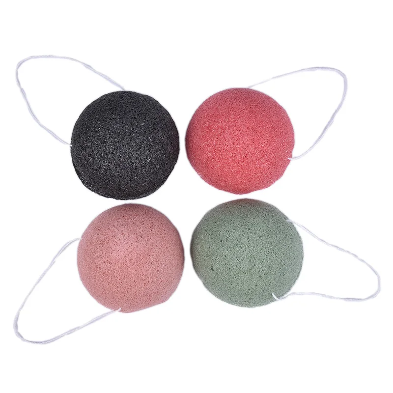 Generic Natural Konjac Konnyaku Puff Exfoliator Cleanse Konjac Sponge Face Wash Cleaning Sponge