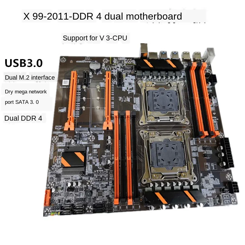 Factory Wholesale X99 Dual Server Mainboard DDR4 Support E5V3CPU Studio Multi Door Refrigerator Board Game Set
Factory Wholesale X99 Dual Server Mainboard DDR4 Support E5V3CPU Studio Multi Door Refrigerator Board Game Set
