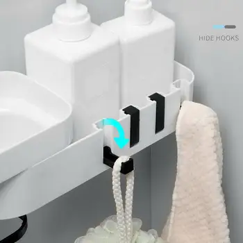 Bathroom Storage Shelf Innovative drainage layer tripod 180 Large Tripod Kitchen Adjustment Installation Angle Wall Seamles F8I3
Bathroom Storage Shelf Innovative drainage layer tripod 180 Large Tripod Kitchen Adjustment Installation Angle Wall Seamles F8I3